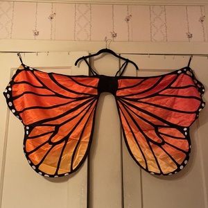 Halloween monarch butterfly wings costume